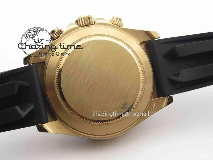 MiroTime 0407 Sustainable Daytona 116515 JF 1:1 Best Edition White Dial On Black Rubber Strap A 3654